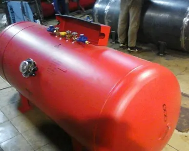 фото Мини газгольдер 1000 л с системой автоматического включения греющего кабеля