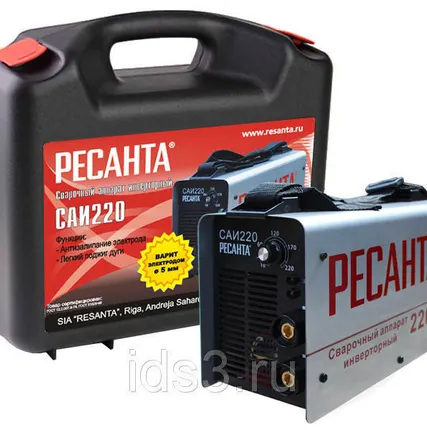 Фото №0 Инверторный сварочный аппарат САИ-220 в кейсе