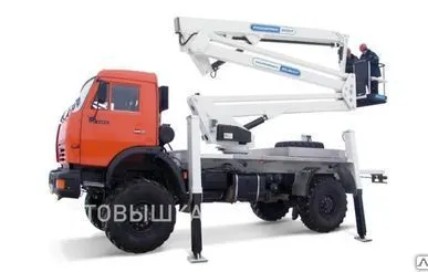 фото АВТОГИДРОПОДЪЕМНИК АГП-29 на шасси КамАЗ-4326 (4х4)