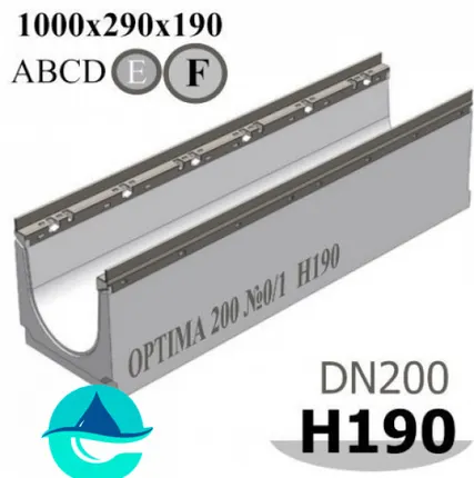 Фото №0 Лоток OPTIMA DN200, №0/3, высота 270