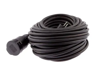 фото Удлинитель-шнур 1х20м с заземл. 16А IP44 UPx-1e-3х1.5-20m-IP44(KG) КГ 3х1.5 (бухта) Эра Б0050858
