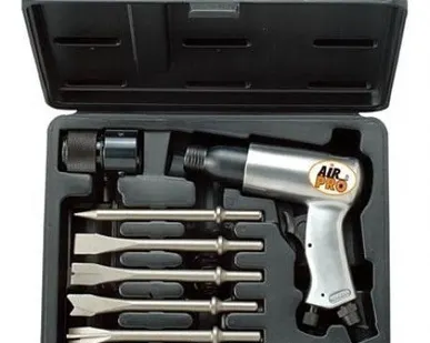 фото Молоток зубильный пневматический AIRPRO SA7103HK с комплектом зубил