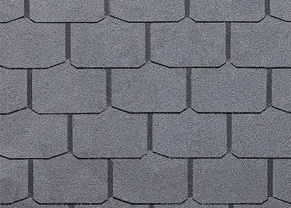 Фото №0 Гибкая черепица Dоcke STANDARD "Крона" Серый, цена за м.кв