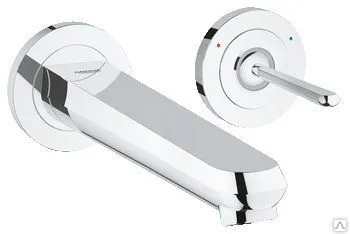 фото Grohe Eurodisc Joy 19969000 Смеситель для раковины на 2 отверстия Grohe