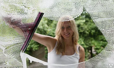 Фото №0 Мытье жалюзи двух створок окна