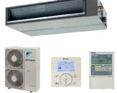 фото Высоконапорные кондиционеры канального типа Daikin FDQ125C/RR125BW1