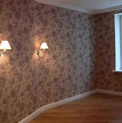 Фото №0 Поклейка обоев