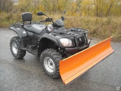 Фото №0 Снегоуборочный отвал ATV для квадроцикла