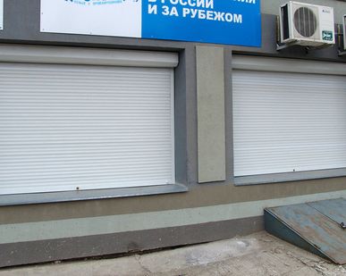 фото Рольставни Профиль AR 55 белый