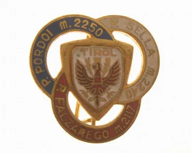 фото Знак покорителя альпийских вершин.Тироль