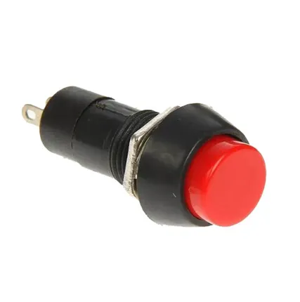 Фото №0 Выключатель-кнопка для электроприборов 2 положения ON-OFF красный PBS-20A REXANT