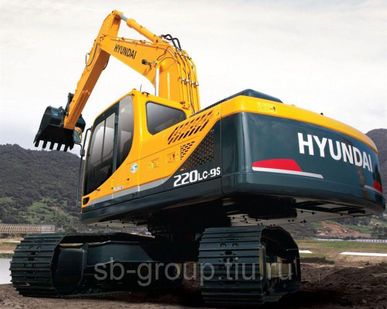 фото Аренда гусеничного экскаватора Hyundai 220