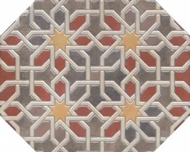 фото Керамический гранит KERAMA MARAZZI Паласио 240х240 декор беж VT\A50\SG2432