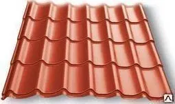 фото Металлочерепица Монтерей Полиэстер 25 мкм (толщина 0,45мм)