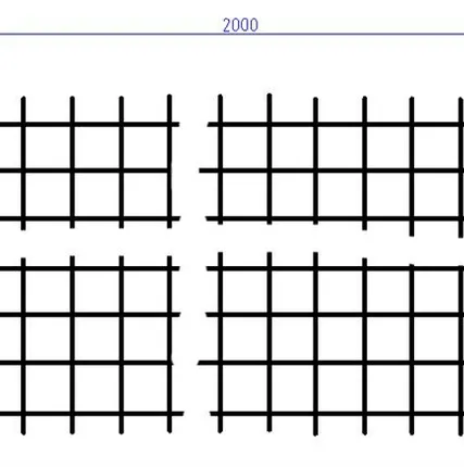 Фото №0 Сетка оцинкованная 4х1000х2000 (50х50) ШТ
