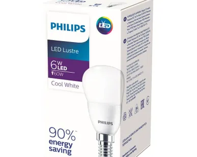 фото Лампа светодиодная Ecohome LEDLustre 6-60W E14 840 P45NDFR Philips 929002274037