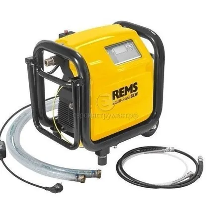 Фото №0 Устройство опрессовочное Rems Multi Push с гидропневматическим водяным насо