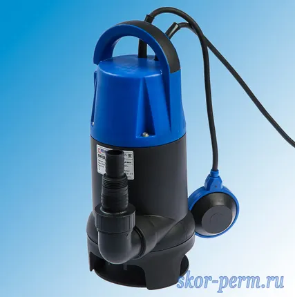 Фото №1 Насос дренажный BELAMOS Omega 75 SP для грязной воды (220В, 750Bт, 13000л/ч, кабель 10м)