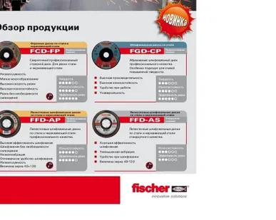 фото FISCHER FCD-FP 125х1,0х22,23 Диск отрезной