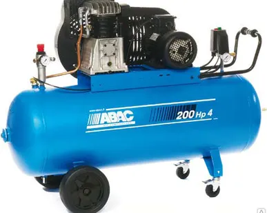 фото Компрессор поршневой ABAC B4900B/100 Plus CT4 с катушкой и шлангом