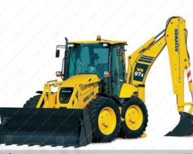фото Аренда экскаватора-погрузчика Komatsu WB97S-2, Тюмень