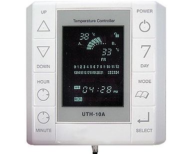 фото Терморегулятор UTH-10A встраиваемый недельный таймер, защита от детей