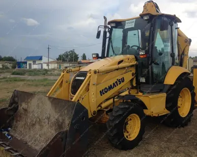 фото Аренда экскаватора-погрузчика Komatsu WB93R-5, Джанкой