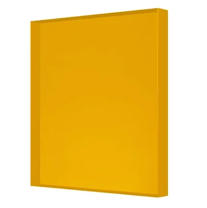 Фото №0 Монолитный поликарбонат BORREX Оранжевый 1,8 мм (1,525*2,05 м)