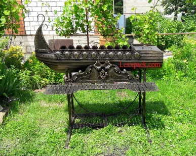 фото Мангал кованный - Ладья