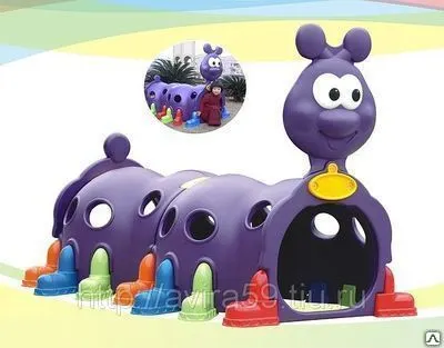 Фото №0 Детская площадка Гусеница
в