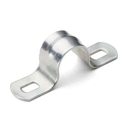 Фото №0 Скоба крепежная двухлапковая СМД d19-20мм метал. (уп.100шт) Промрукав PR08.2547