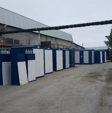 Фото №0 Подстанция проходная кабельная КТП-ПК-1000/10(6)/0,4