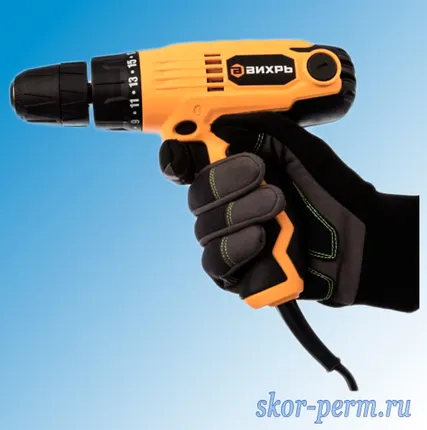 Фото №4 Шуруповерт сетевой СШ-550/1 ВИХРЬ