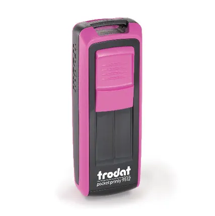 Фото №0 Печати-С 9512 TRODAT POCKET PRINTY КАРМАННЫЙ ШТАМП 47х18мм (Фуксия, Синий)