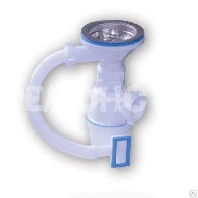 Фото №0 Сифон ОРИО д/мойки с переливом 3 1/2-40 А4007 (30)