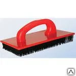 Фото №0 Для декора Щетка резин.с ручкой 235*135мм