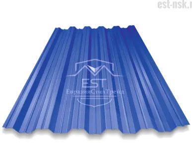 фото Профнастил НС-35х1000 Pe 0.45 | RAL 5002 Ультрамарин