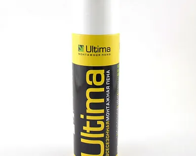 фото Пена монтажная бытовая ULTIMA, 340 мл, всесезонная