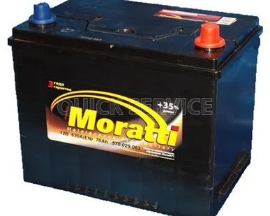 фото Аккумулятор Моратти 75 А/ч Asia п.п.