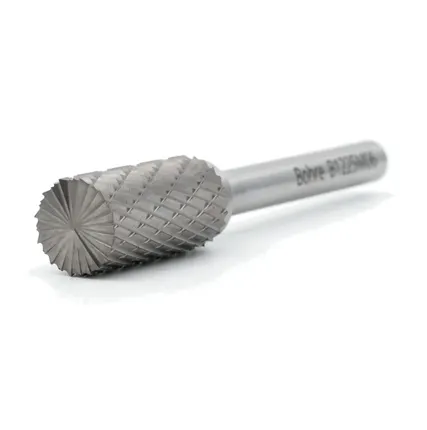 Фото №0 Борфреза твердосплавная Bohre цилиндрическая с торцовыми зубьями, тип В 14-25-М-06-L70