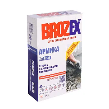 Фото №0 Стяжка для пола BROZEX Армика NF 45, 25 кг