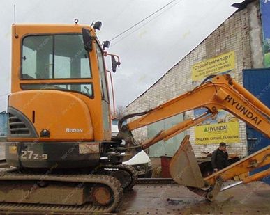 фото Аренда мини-экскаватора Hyundai R27Z-9, Казань