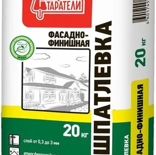 фото Шпаклевка фасадно-финишная Старатели белая, 20 кг