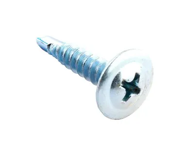 фото Саморез для тонк.пластин с буром 4,2*19 (хром 200шт) Стройбат