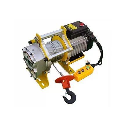 Фото №0 Лебедка электрическая TOR КCD (TSA) 500/1000 40/20 м 220В (алюминиевый корпус)