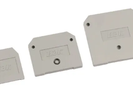 Фото №0 Заглушка для зажима на DIN-рейку 16мм2 100А серый IEK