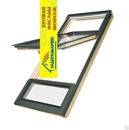 Фото №0 Мансардное окно Fakro FDY-V U3 Duet proSky 78х235