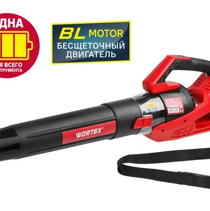 Фото №0 Аккумуляторная воздуходувка бесщеточная Wortex BB 2536 D, 36 В, поток 780 м.куб/ч, без АКБ и ЗУ