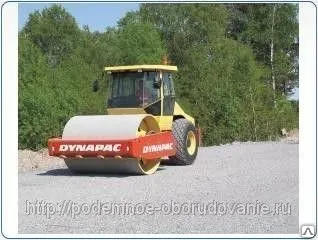 фото Аренда грунтового виброкатка Dynapac CA302