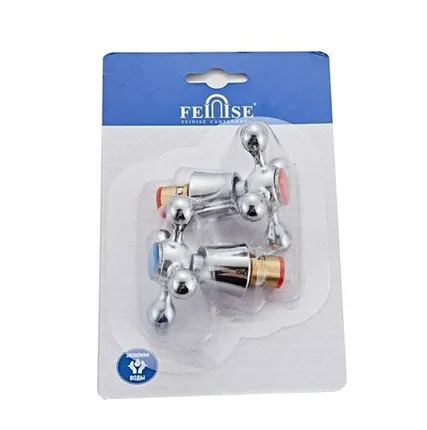 Фото №0 Ручка для смесителя с кран-буксой 1/2'' дюйма 20 шлицов на 180º, КОД: S044/ цена за 2 шт." /АКЦИЯ/